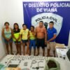 Família é presa por suspeita de tráfico de drogas en Viana