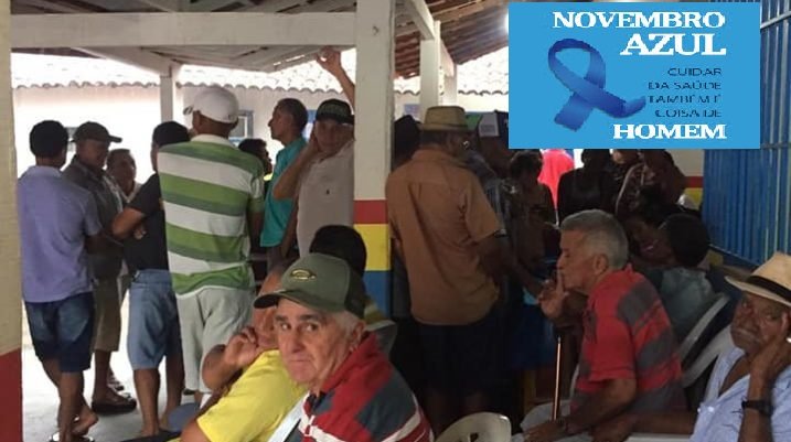Prefeitura de Gonçalves Dias encerra Novembro Azul com atendimento ao publico e varias atividades