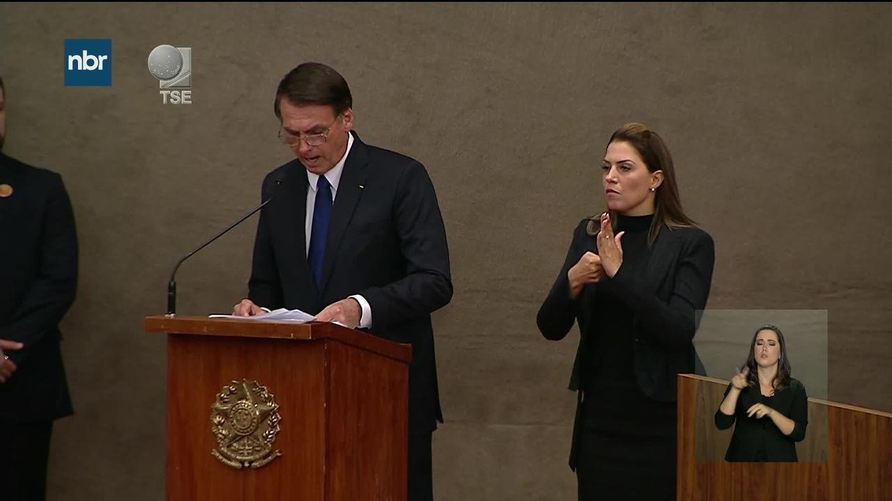 Bolsonaro: ‘governarei para todos sem distinção de origem social, sexo e cor’
