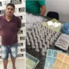 Traficante é preso após ser flagrado com cocaína e oferecer R$ 10 mil aos PMs em Açailândia