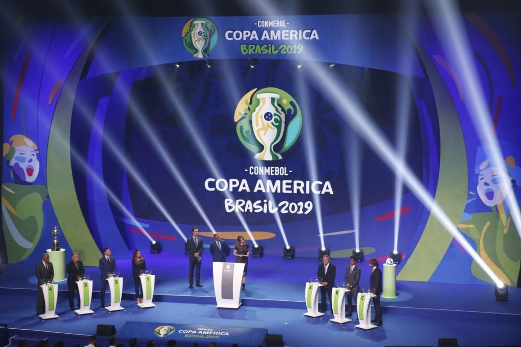 Brasil enfrentará Bolívia, Venezuela e Peru na 1ª fase da Copa América