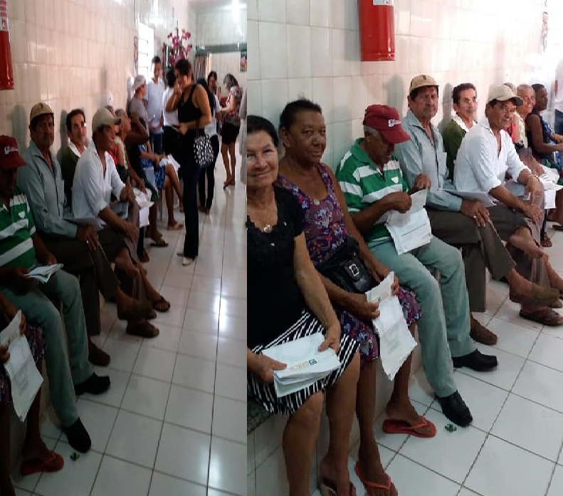 24 pacientes foram agendados  para cirurgia de catarata pela Secretaria de Saúde de Gonçalves Dias