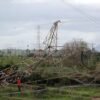 Com a queda de torre de energia, rodovia no Ceará continua interditada