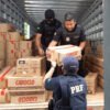 Operação do Greco e PRF apreende carga roubada avaliada em R$ 1 milhão