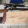 AÇÃO DAS POLÍCIAS APÓS PERSEGUIÇÃO APREENDE ARMAS E ENCARTUCHADOS DE EXPLOSIVOS NO MUNICÍPIO DE ARAIOSES
