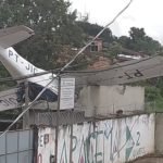 Avião cai em Belém  e deixa um homem morto e dois feridos