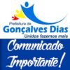 Prefeitura municipal de Gonçalves Dias, Comunicado