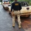PRF recupera na BR 230 caminhonete com ocorrência de roubo