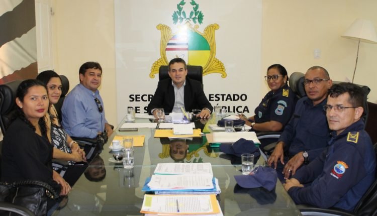 SECRETARIA DE SEGURANÇA REÚNE COM REPRESENTANTES DA GUARDA MUNICIPAL DO INTERIOR DO ESTADO