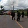 Índios Guajajara bloqueiam a BR-316, em Bom Jardim