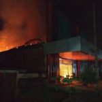 Incêndio destrói Farmácia Nazaré em Presidente Dutra