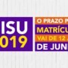 “SISU ” Período de matrícula para a chamada regular vai até segunda-feira, 17