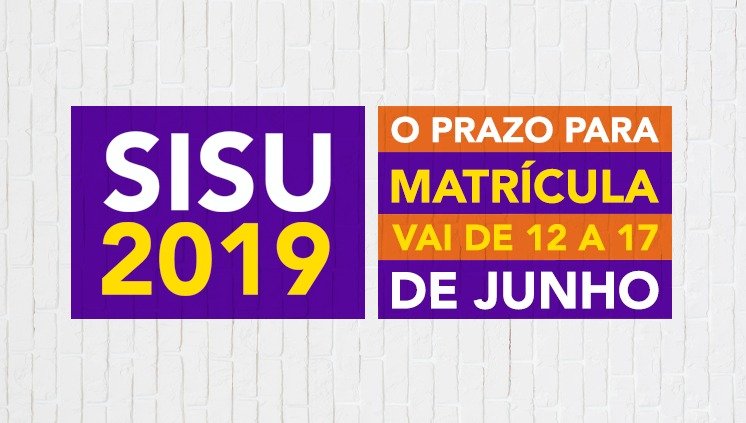 “SISU ” Período de matrícula para a chamada regular vai até segunda-feira, 17