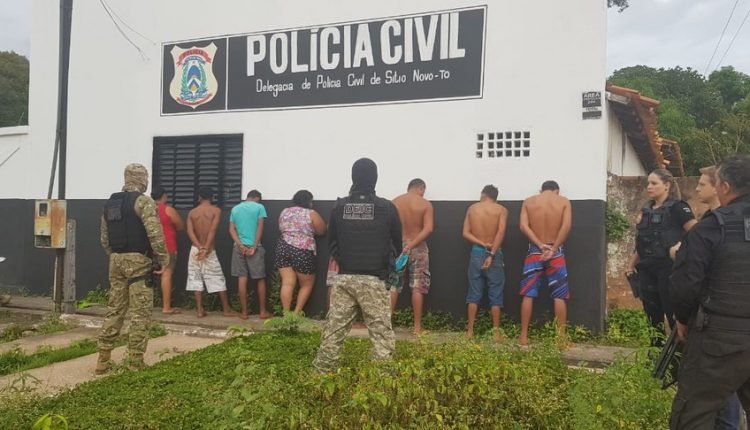 Operação Fronteira realizada em conjunto com as polícias do Maranhão e do Tocantins prendeu 8 acusados de tráfico internacional