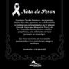 PREFEITURA MUNICIPAL DE GONÇALVES DIAS, NOTA DE  PESAR