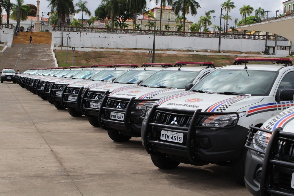 O MARANHÃO GANHA 90 VIATURAS PARA   REFORÇO POLICIAL NA CAPITAL E NO INTERIOR DO ESTADO