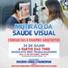 Governador Eugênio Barros “Ação Solidária” mutirão da visão