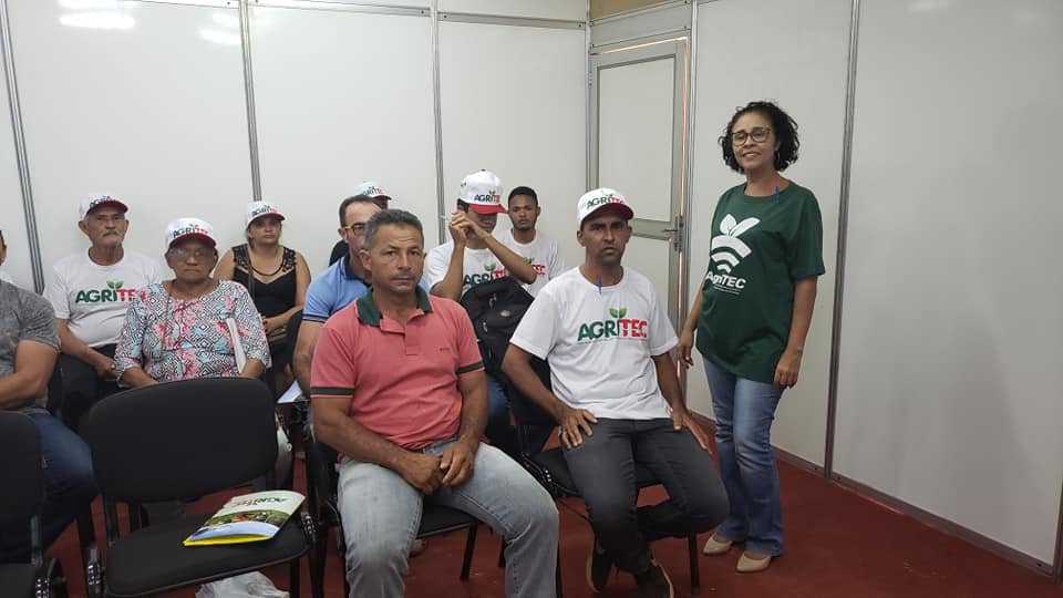 Equipe da Secretaria de Agricultura de Gonçalves Dias participa de palestra no Auditório da Agritec em Presidente Dutra