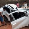 Carro colide contra uma moto e deixou quatro pessoas mortas na BR-222, próximo a Buriticupu