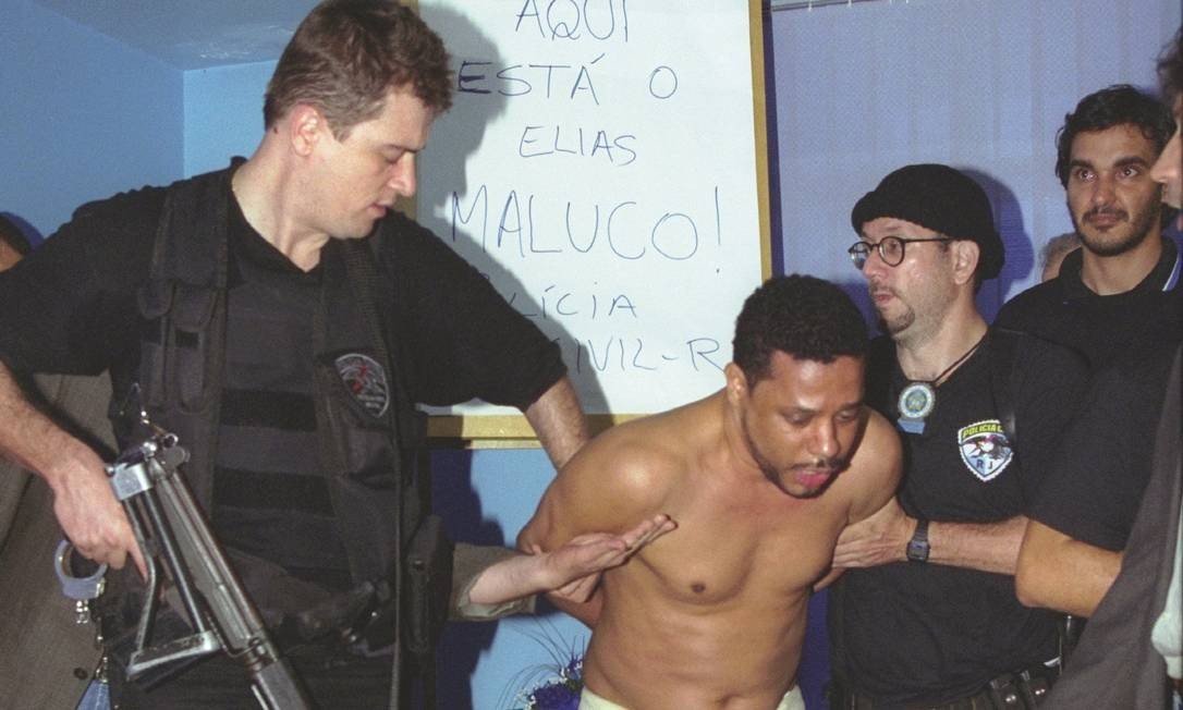 Em liberdade Elias Maluco, condenado pelo assassinato do jornalista Tim Lopes em 2002.