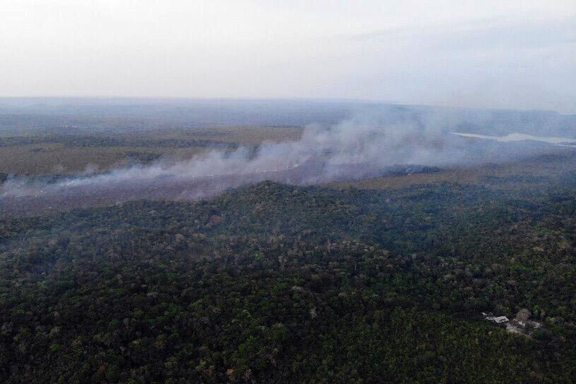 Polícia investiga causas de incêndio em Alter do Chão, no Pará