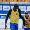 Evandro e Bruno Schmidt são ouro no vôlei de praia dos JMM