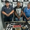 A POLÍCIA CIVIL PRENDE TRÊS SUSPEITOS POR PARTICIPAREM DE ASSALTOS ÀS AGÊNCIAS BANCÁRIAS EM DE TUTÓIA