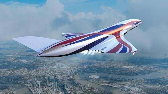 Avião que viaja de Londres aos EUA em menos de uma hora será realidade
