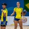 Beach tennis do Brasil é prata nos Jogos Mundiais de Praia