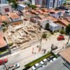 Prédio residencial desaba em Fortaleza e causa ao menos uma morte