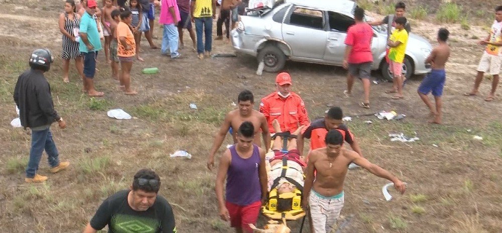 Bebê de 1 ano morre depois de grave acidente na BR-316 no Maranhão