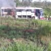 ÔNIBUS PEGA FOGO ENTRE BARRA DO CORDA E GRAJAÚ