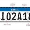 Denatran dá mais prazo para prazo para 5 estados implantarem placa do Mercosul