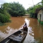 Rio  Grajaú sobe  nove metros e deixa famílias desabrigadas