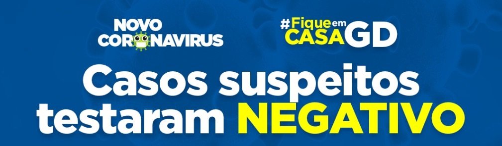 Gonçalves Dias continua  coronavírus “0” os dois casos suspeitos testaram negativo