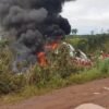 Avião cai na BR 135, próximo a São Mateus – MA