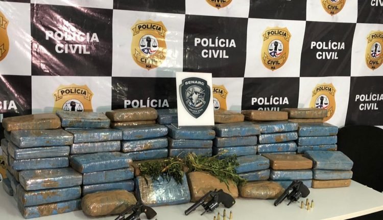POLÍCIA CIVIL REALIZA OPERAÇÃO E PRENDE CINCO ACUSADOS COM 120 KG DE MACONHA