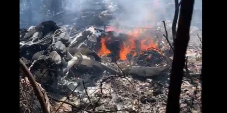 Avião monomotor cai  na zona rural de Teresina