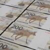 A nova cédula  de 200 reais já está circulando