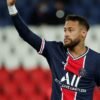 Neymar marca dois gols na vitória do PSG sobre o Angers