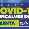Gonçalves ias, Boletim epdemiológico 19/ 11/ 2020