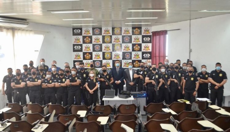 POLÍCIA CIVIL REALIZA CERIMÔNIA DE ENCERRAMENTO DO II CURSO DE FORMAÇÃO DO GRUPO DE PRONTO EMPREGO (GPE/PCMA)