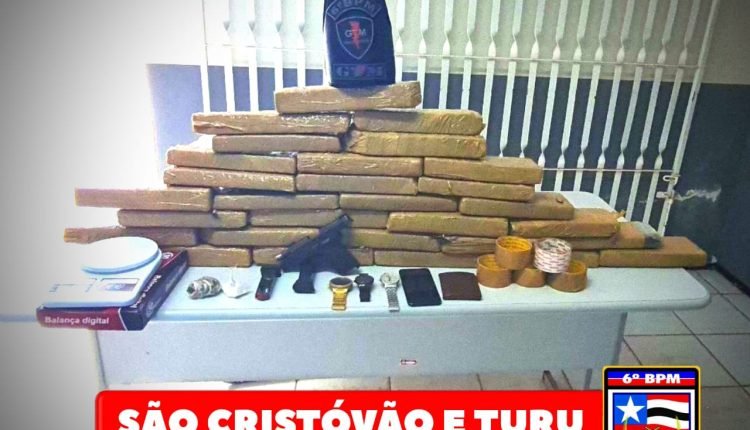 POLICIAIS MILITARES APREENDEM GRANDE QUANTIDADE DE DROGAS EM SÃO LUIS