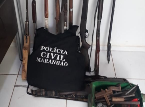 EM TUNTUM, POLÍCIA CIVIL DESATIVA FÁBRICA CLANDESTINA DE ARMA DE FOGO