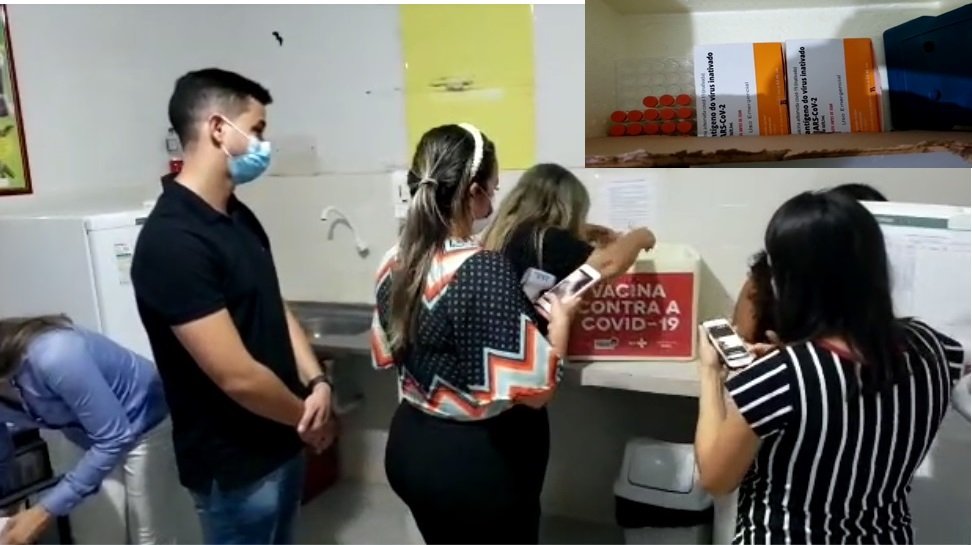 Gonçalves Dias já recebeu  o primeiro lote de vacina  contra a covid-19