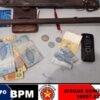 EM CODÓ PM-MA PRENDE HOMEM QUE PORTAVA ARTEFATO DE ARMA DE FOGO