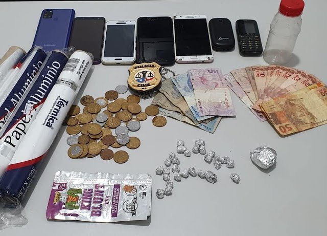 Polícia Civil prende traficante de drogas em Dom Pedro