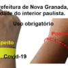 Cidade no interior de SP obriga pessoas com covid-19 a usar pulseira para identificação