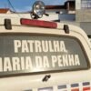 PMS DA PATRULHA MARIA DA PENHA CONDUZEM HOMEM POR AMEAÇA À IDOSA EM SÃO LUIS