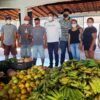 Toinho Patioba acompanha o recebimento de produtos do programa de aquisição de alimentos